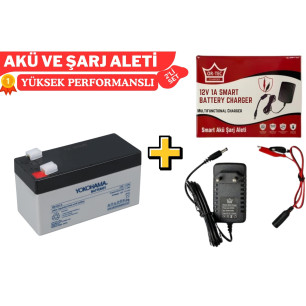 Yokohama 12volt 1.3 Amper ve Ortec 12volt 1Amper Şarj Cihazı Yokohama 12volt 1.3 Amper ve Ortec 12volt 1Amper Şarj Cihazı